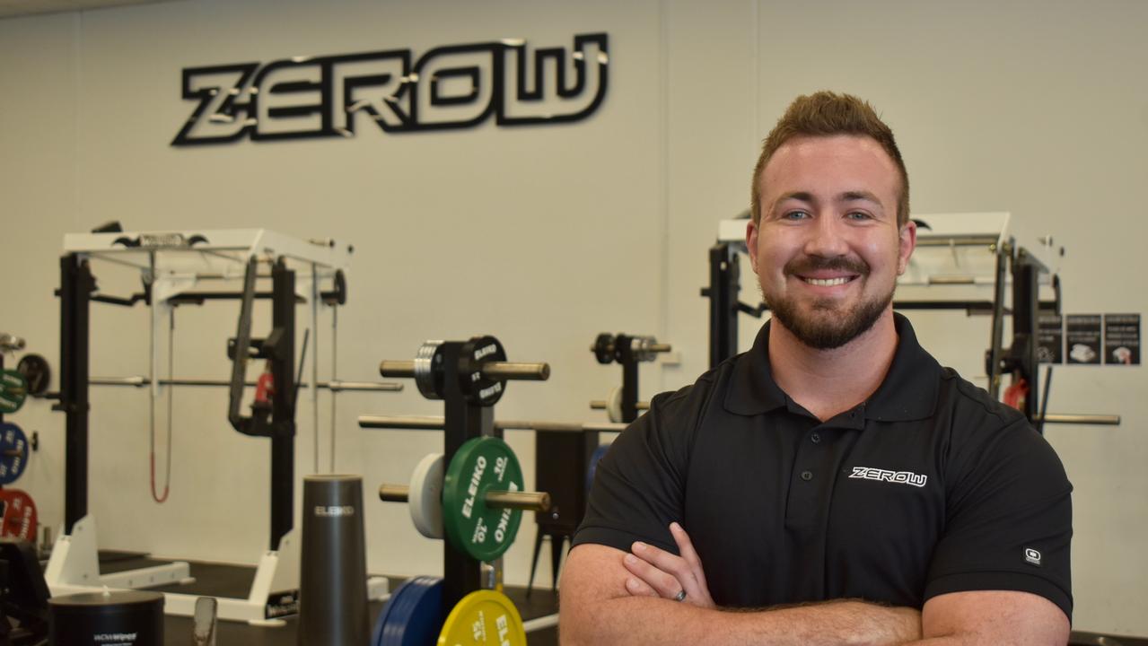 ZeroW Mackay owner Kahn Stephenson at his new gym in North Mackay, October 20, 2021. Picture: Matthew Forrest