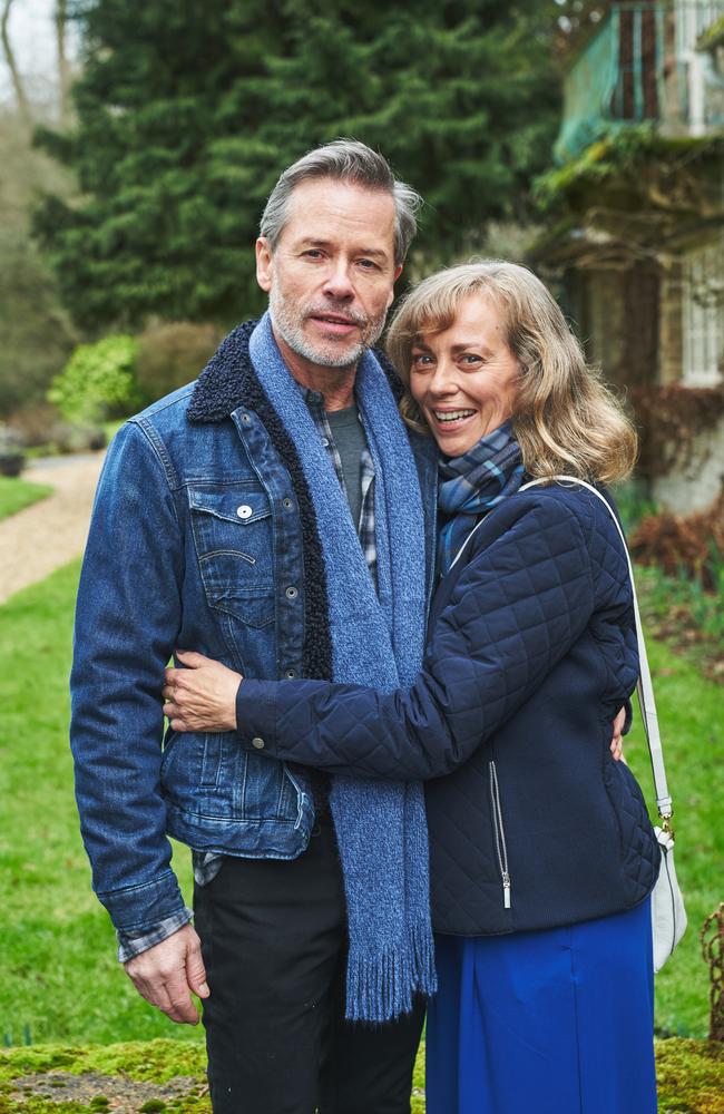 Guy Pearce and Annie Jones together again on Neighbours. Picture: Supplied