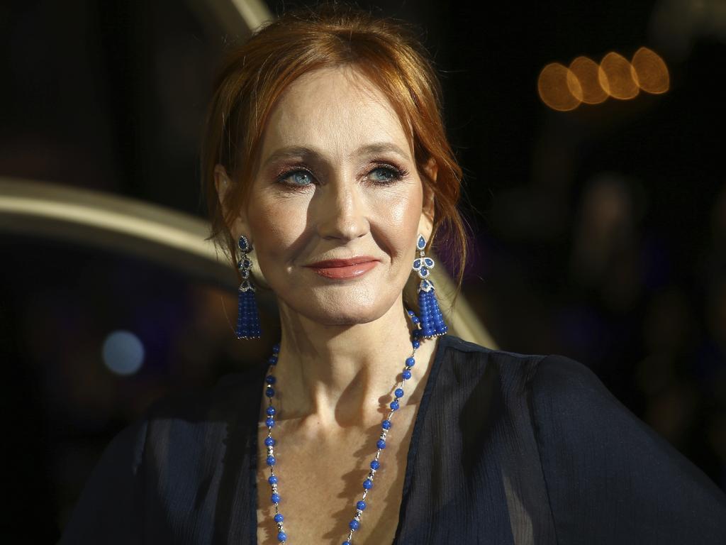 Rowling’s tweets sparked instant backlash. Picture: Joel C Ryan/Invision/AP