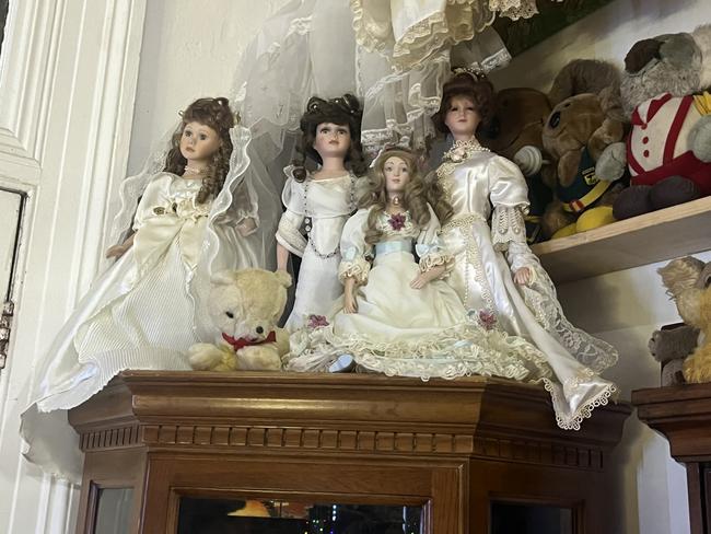 Dolls at the Haunted Doll Museum in Maryborough.