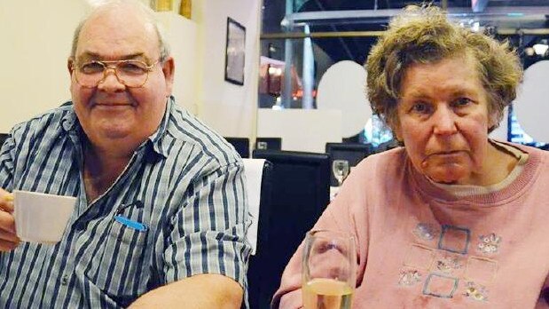 A funeral for Helen, right, could not be held for five years because Dansie, left, had appealed against his conviction and her ashes were therefore evidence. Picture: Supplied