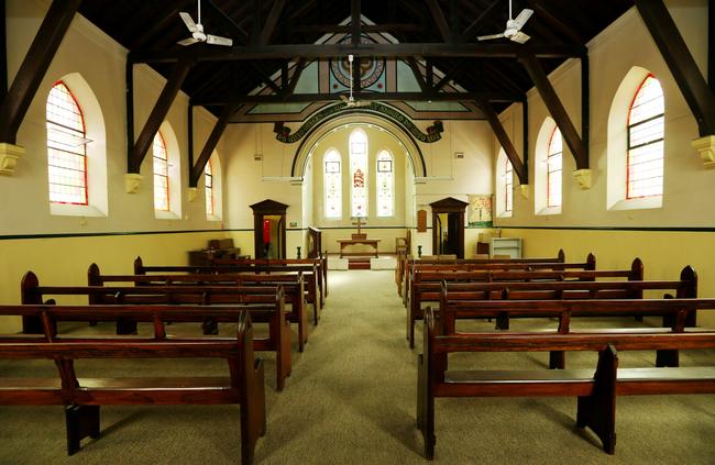 Inside the chapel. Picture: Adam Taylor