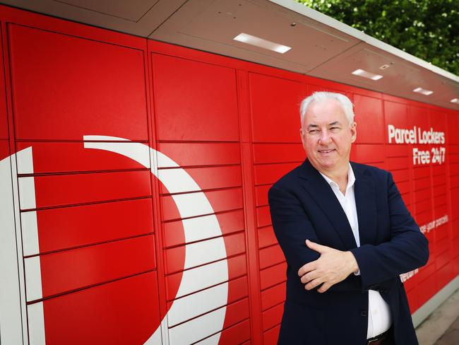 21/4/23: CEO Australia Post, Paul Graham in Surry Hills. John Feder/The Australian.