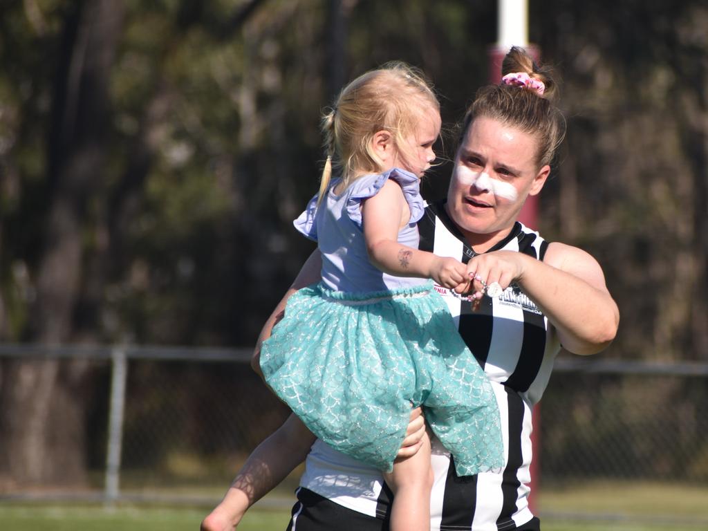 Faces of the AFL Capricornia senior grand final day at Stenlake Park, Rockhampton, on August 31, 2024.