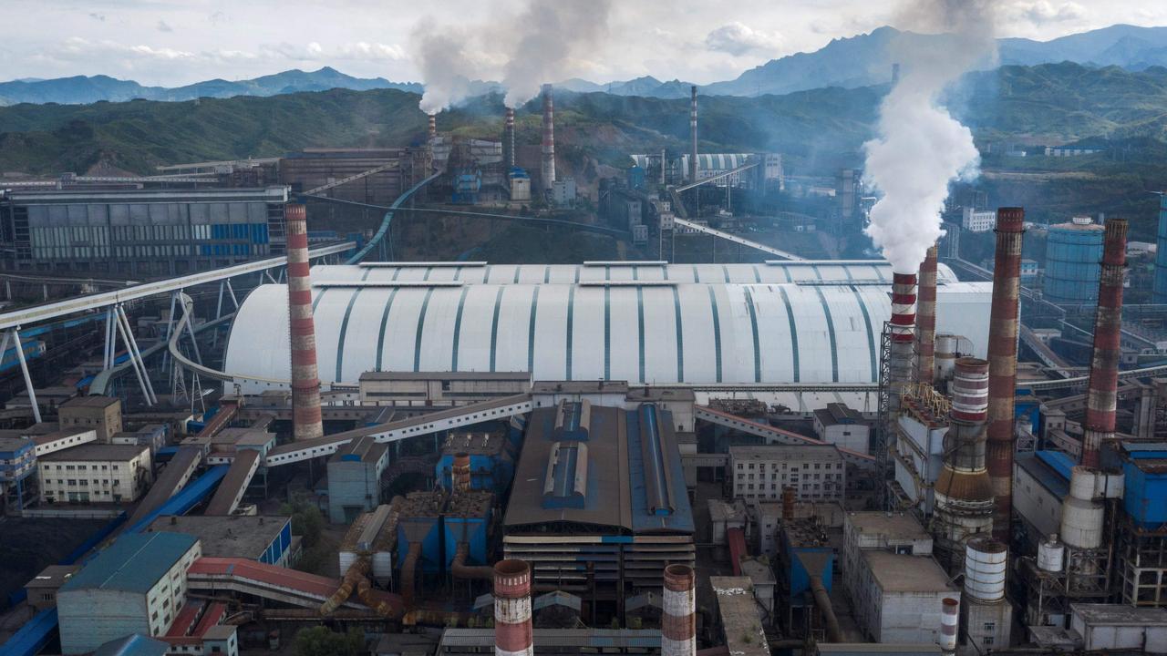 China is pumping out steel at record levels. Picture: Fred Dufour / AFP