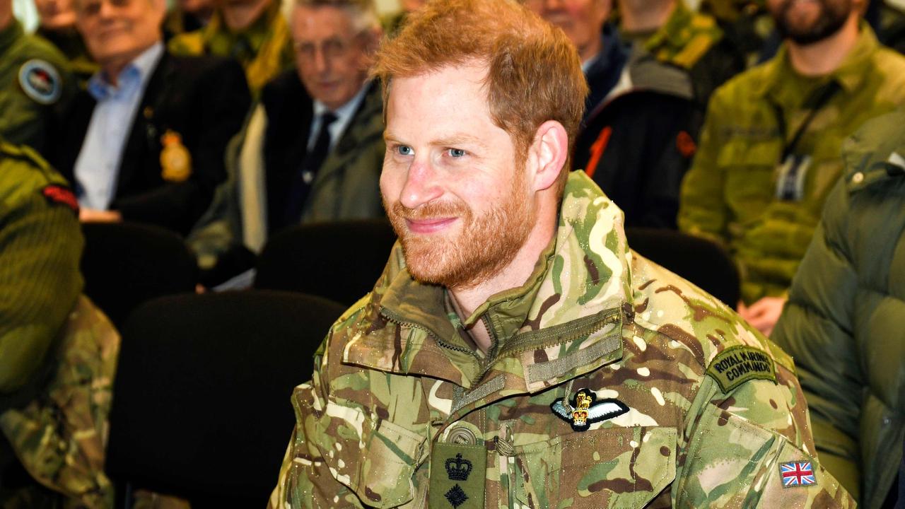 Prince Harry is understandably proud of his military achievements. Picture: Rune Stoltz Bertinussen/NTB Scanpix/AFP/Norway OUT.