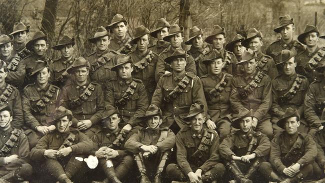 Another viewpoint ... the members of the Australian 13th Field Artillery Brigade.