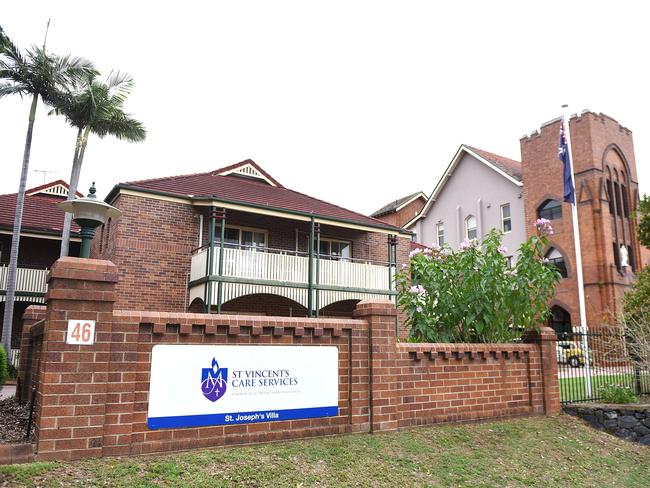 St Vincent’s Care Services in Mitchelton. Picture: John Gass/AAP