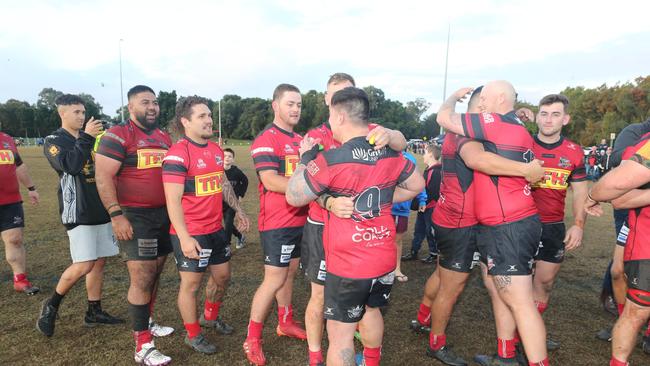 Griffith University Colleges Knights v Surfers Paradise Dolphins faced off in the 2022 GCDRU first grade grand final. Picture: Mike Batterham