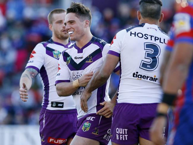 Brodie Croft stepped in seamlessly for Storm star Cooper Cronk. Picture: AAP