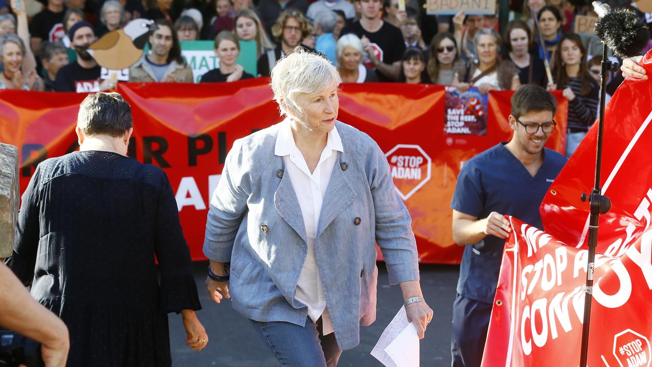 Christine Milne in court over easement dispute. Picture: MATT THOMPSON