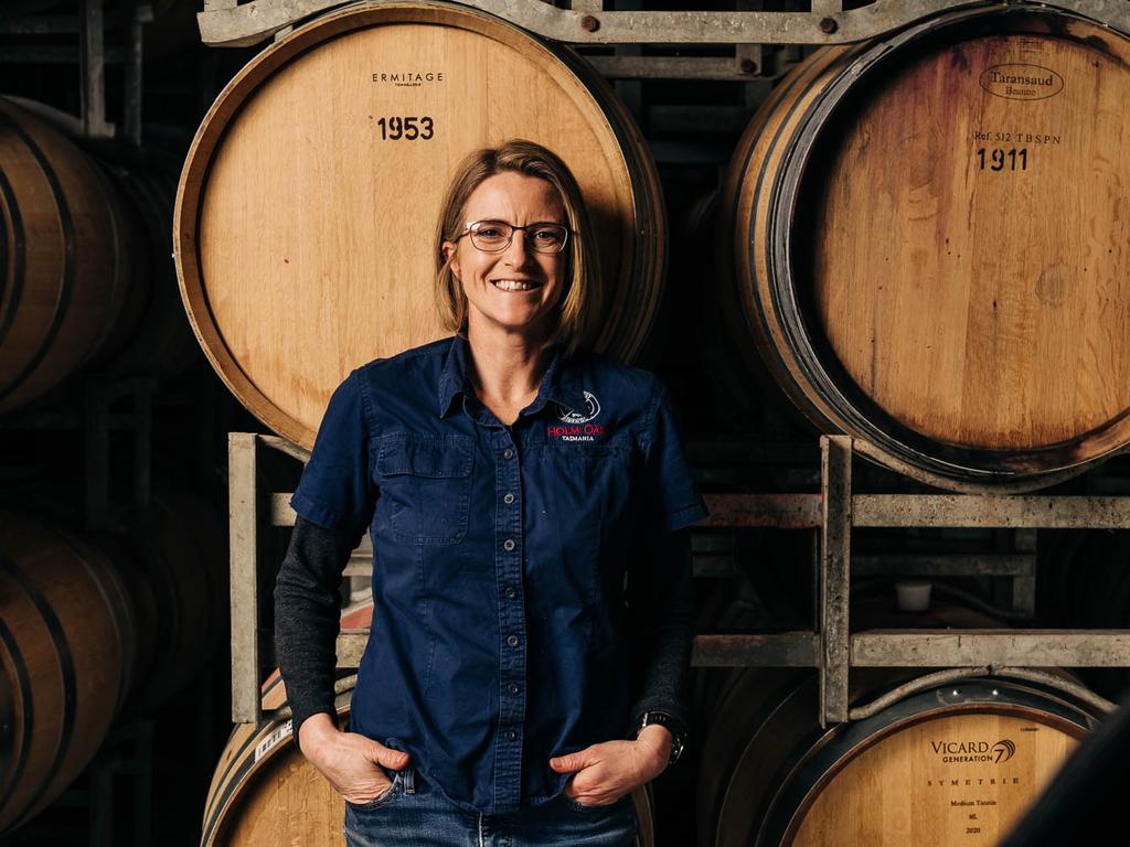 Wine Maker and co-owner Holm Oak Vineyard Bec Duffy.