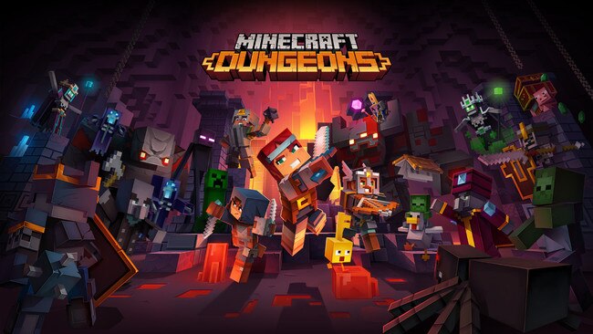 Minecraft Dungeons.