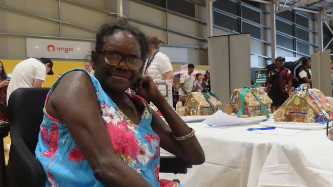 Paulette Bumarda checking out some of the goodies on display at the event. Picture: Harry Brill.