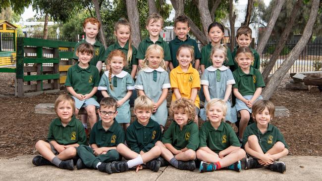 Torquay College Preps Class FB: Back Row L-R: Sebastian Chaplin, Carla Pears, Jackson Cook, Xavier O’Neill, Alexandra Quinn, Joshua Collins Middle Row L-R: Jill Jones, Alice-Jean Camilleri, Lyric Bennett, Jagga McLeish, Zoe Wilson, Billie Wilson Front Row L-R: River Fitzgerald, Charlie Sievers, Sonny Hilditch, Reuben Vetrone, James Alexander, Nolan Firth