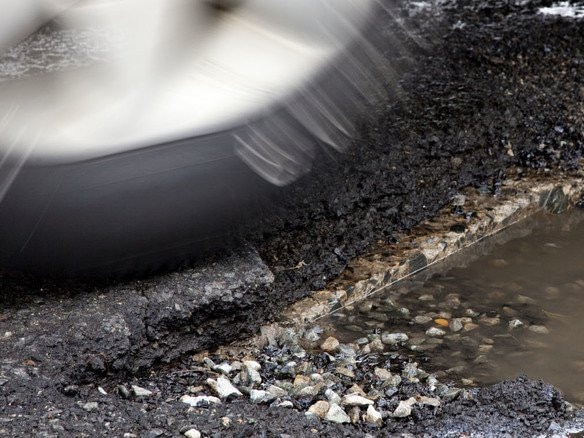 RACQ: Pothole generic bad road condition.