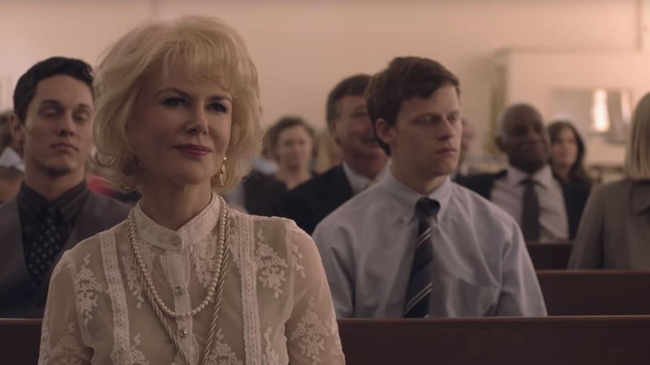 Nicole Kidman and Lucas Hedges in Boy Erased