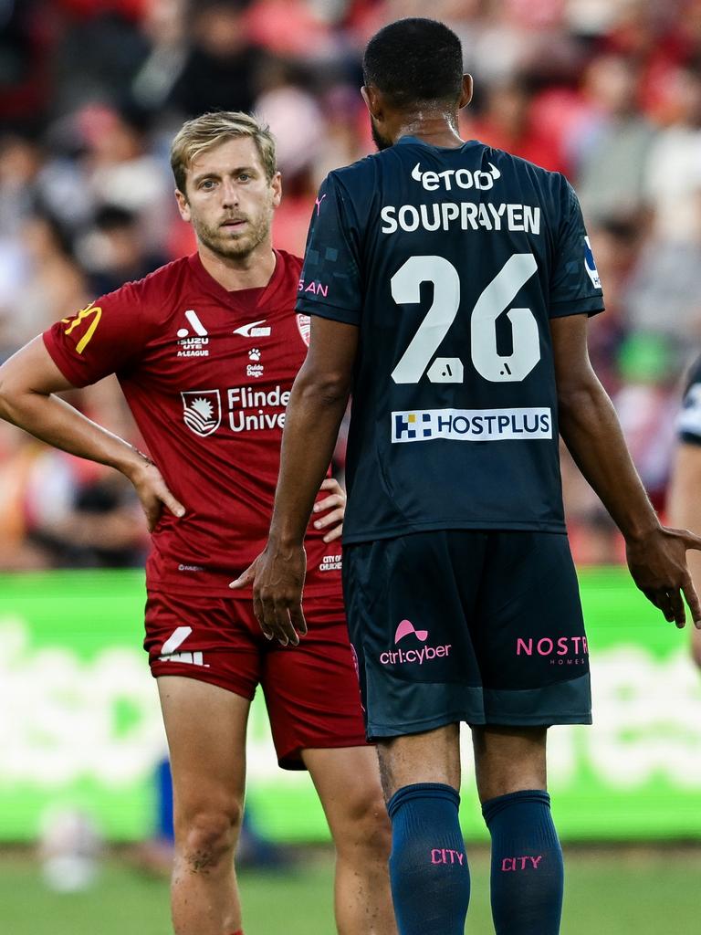 Samuel Souprayen wasn’t happy with Stefan Mauk.