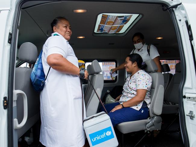 UNICEF is supporting Samoa’s national vaccination campaign. Picture: Infinity Images Fiji