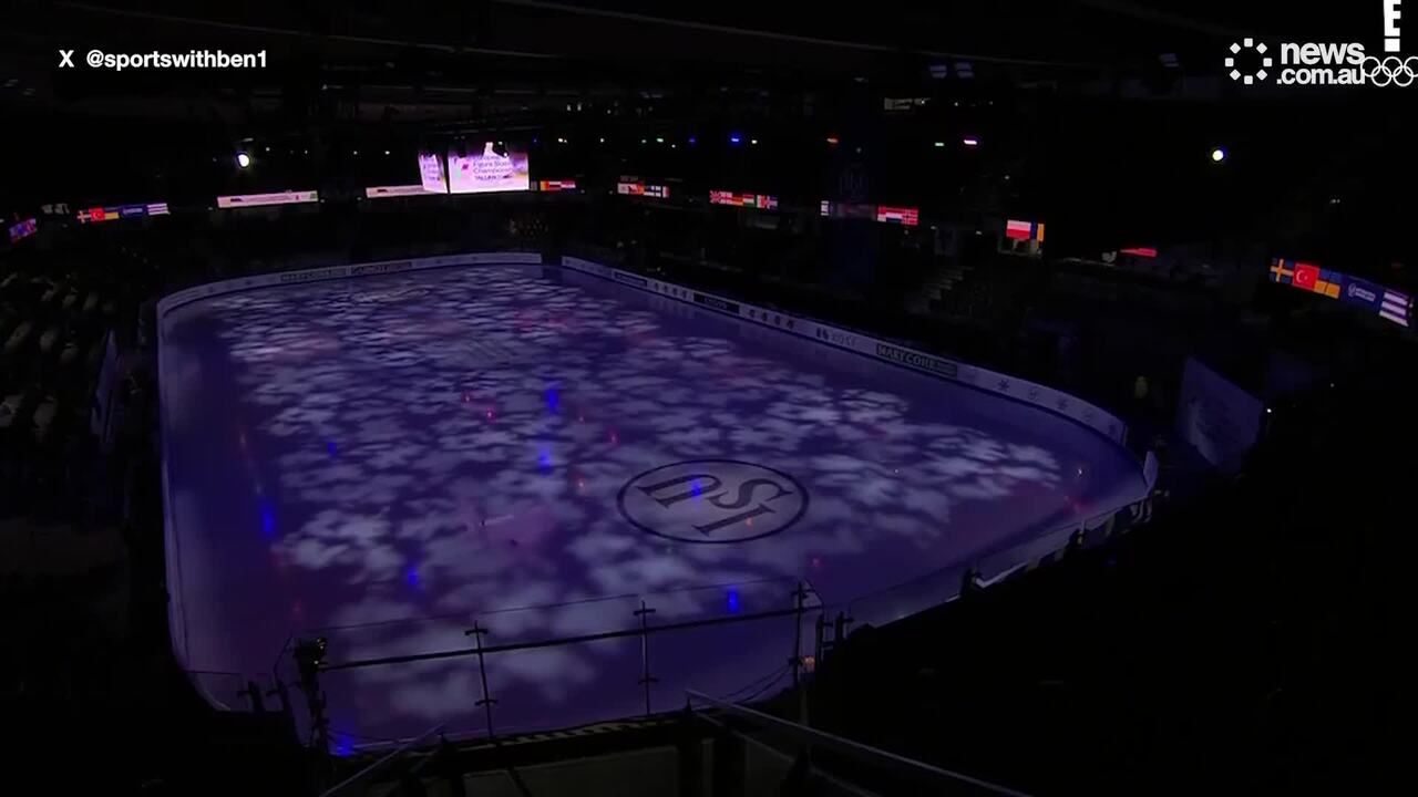 Announcers break down on air over ice skating tragedy