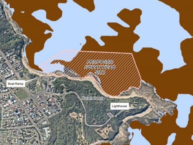 A 20 hectare sanctuary zone is proposed on the northern side of Norah Head, under the proposed new marine park