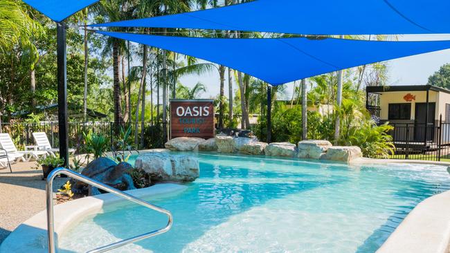 Oasis Tourist Park, in Darwin, won bronze for Caravan and Holiday Parks.