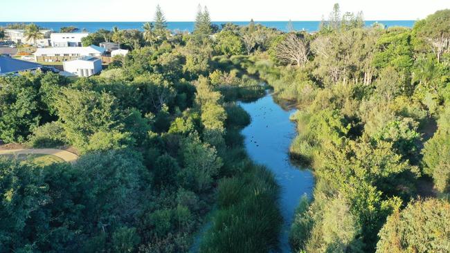 An avid bird-watcher, developer Bill Moorehead restored a wetlands habitat on the estate which serves the dual role of purifying storm water flowing into the ocean and forming a haven for migratory birds.