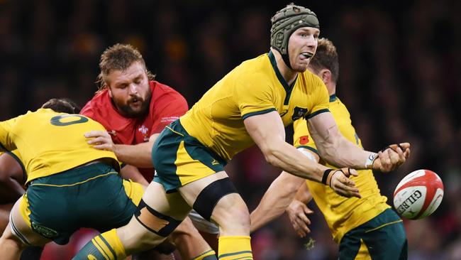 David Pocock is finally fit again and will captain the Wallabies against Samoa on Saturday.Picture: Getty Images