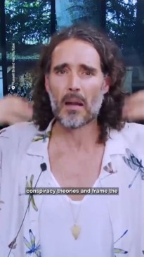 'Targeted': Conspiracy theorists defend Russell Brand