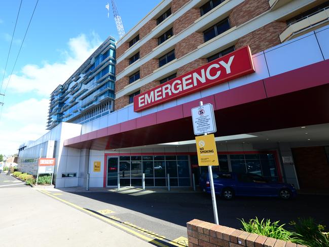 The five-year-old was rushed to Geelong hospital with vomiting and coughing. Picture: Mitch Bear