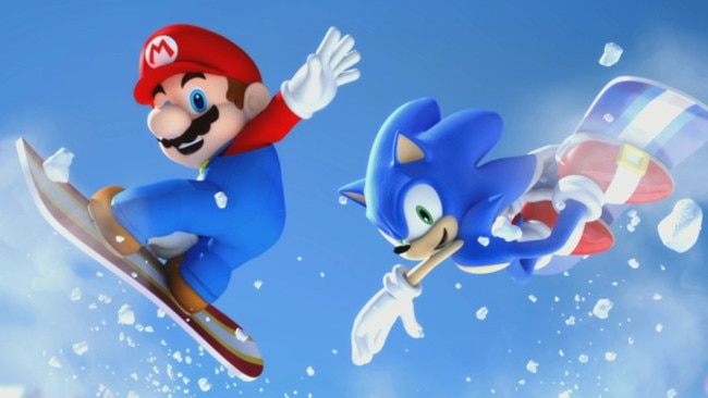 Sega. Wii. Mario & Sonic at the Olympic Winter Games