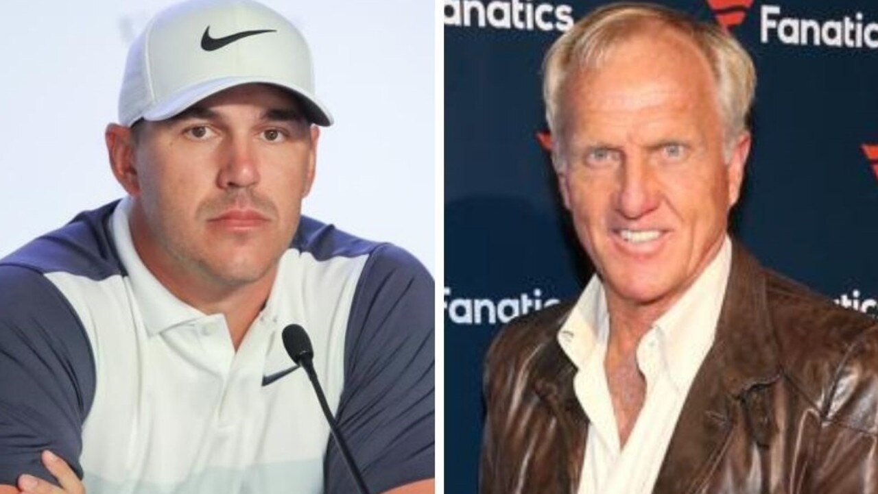 Brooks Koepka isn’t on board with Greg Norman. Photo: Getty Images.