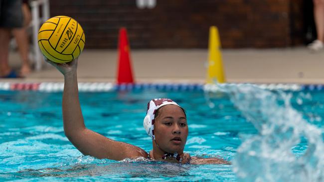 Young water polo player Taafili Taoso.