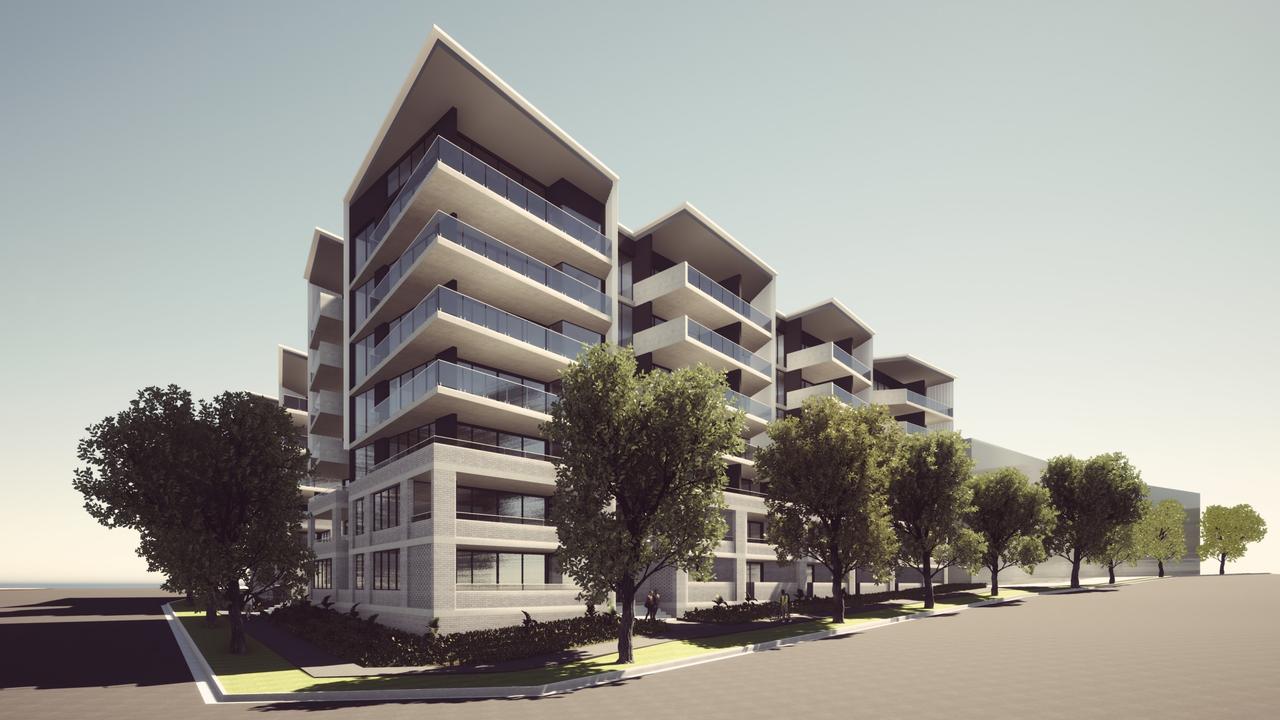 More than 200 people could soon be living in a new multistorey unit complex, directly across the street from a new council recreation park, in the heart of booming Sippy Downs. Picture: RM Developments