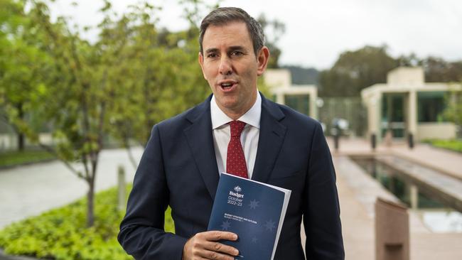 Jim Chalmers’ budget strategies mean Australia faces a clear risk of many years of stagflation. Picture: Martin Ollman/Getty Images