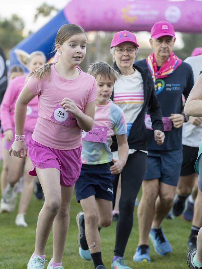 Mother's Day Classic run and walk at Bellerive. Picture: Chris Kidd
