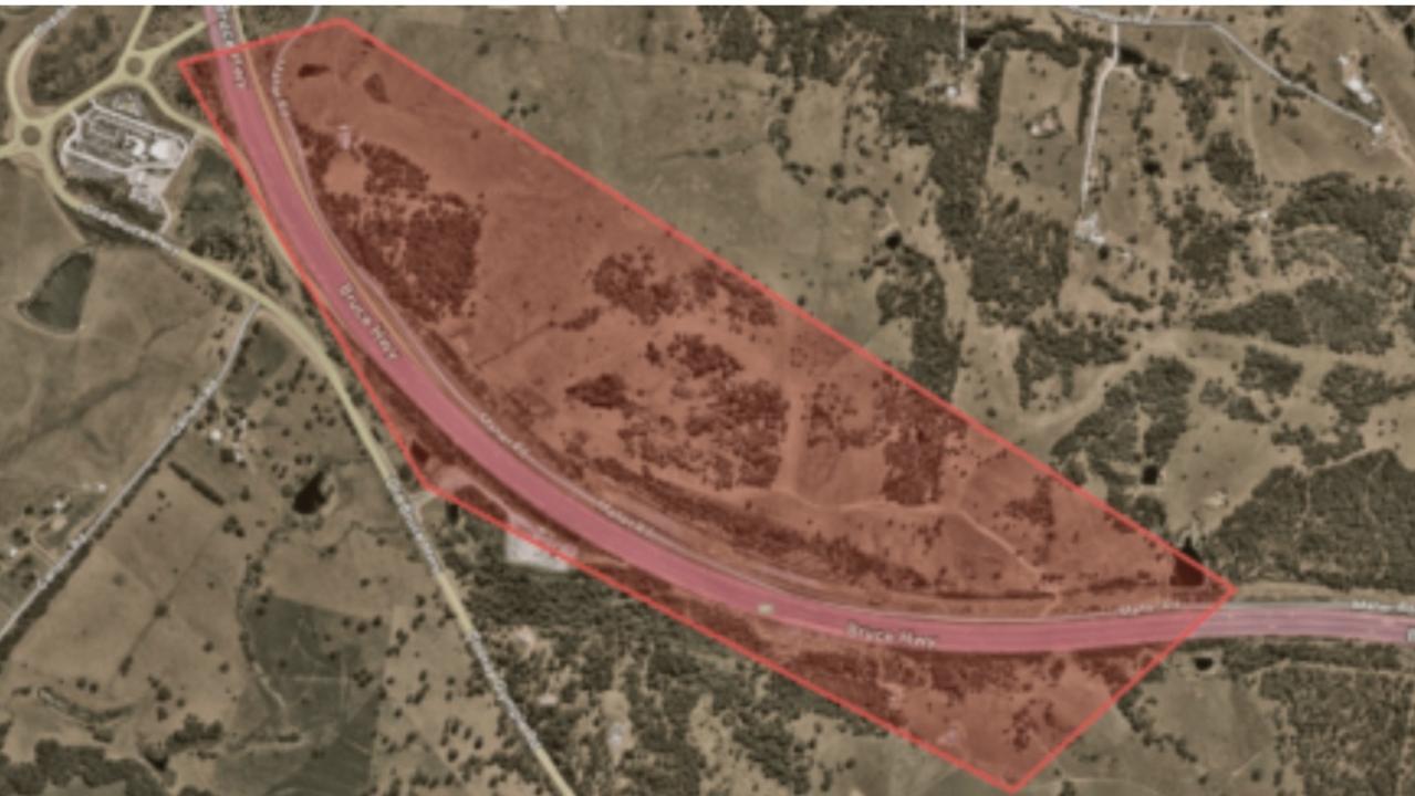 An exclusion zone has been established while police respond, encompassing Maher Road and both directions of the Bruce Highway adjacent to Maher Road near Gympie.