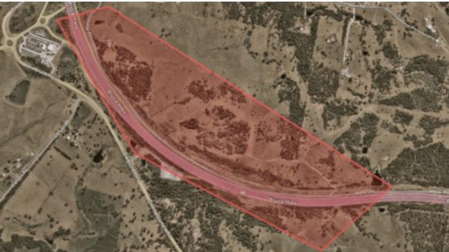 An exclusion zone has been established while police respond, encompassing Maher Road and both directions of the Bruce Highway adjacent to Maher Road near Gympie.