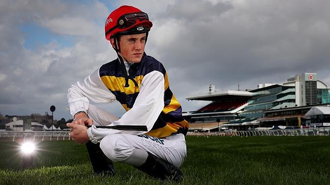 Young gun Chad Schofield's mount, Ruscello, will bid to be the first horse to complete the Lexus-Melbourne Cup double since Shocking in 2009. Picture: Colleen Petch