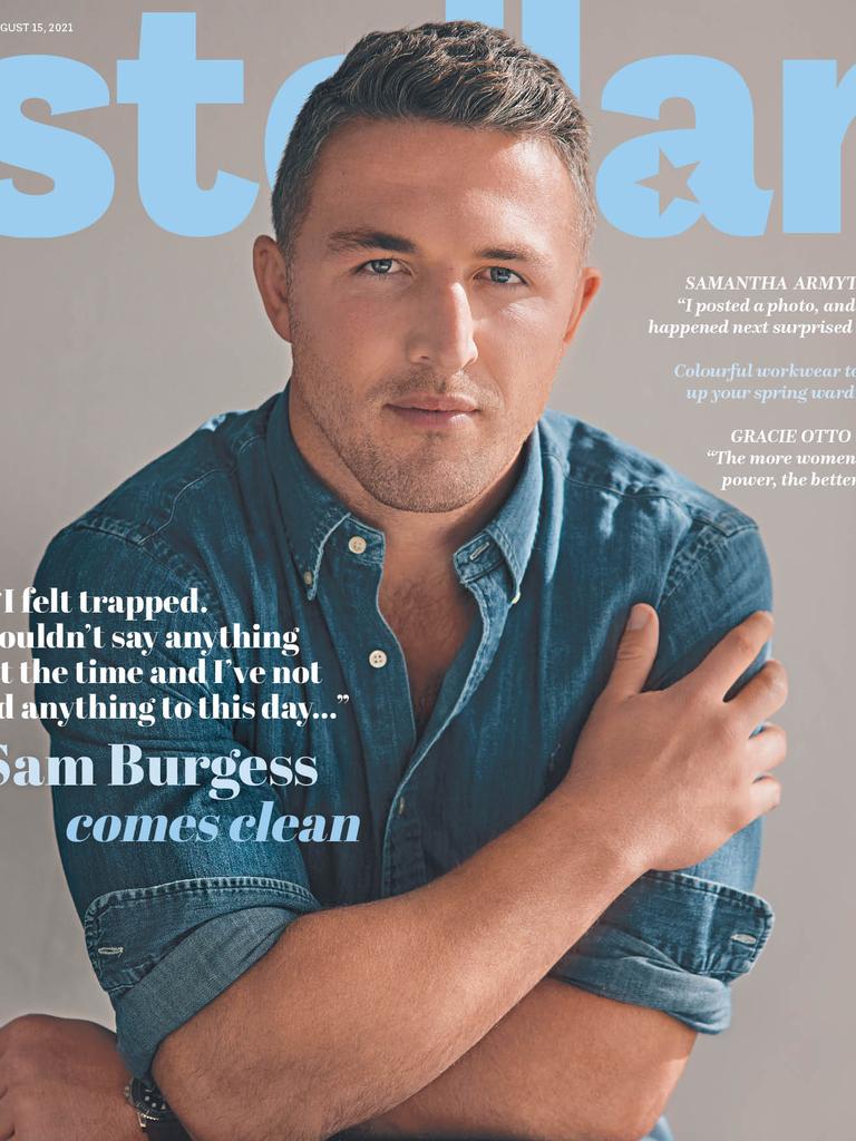 Sam Burgess is the cover story in Stellar.