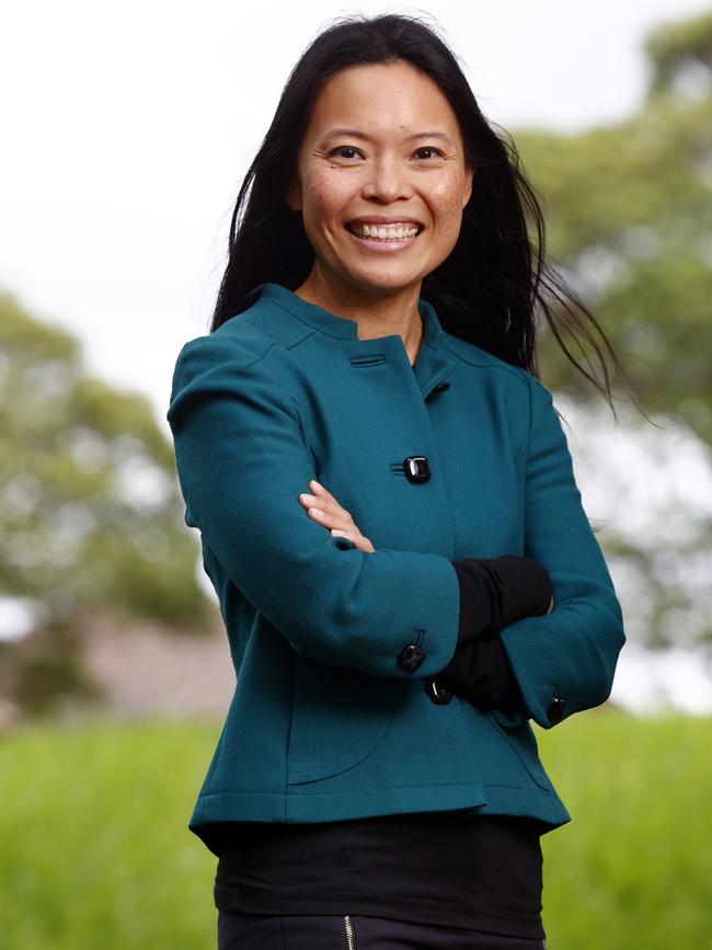 Sally Sitou, Labor’s candidate in Reid. Picture: Richard Dobson