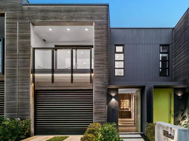 The Bakery row of Marrickville townhouses won a 2016 UDIA Design Excellence Award.