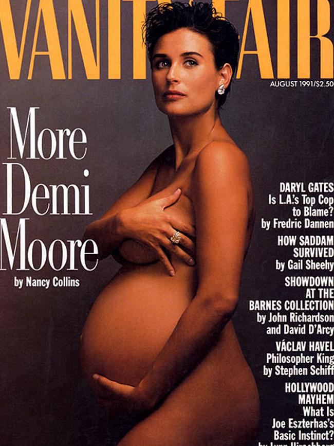 Demi Moore’s famous 1991 Vanity Fair cover.