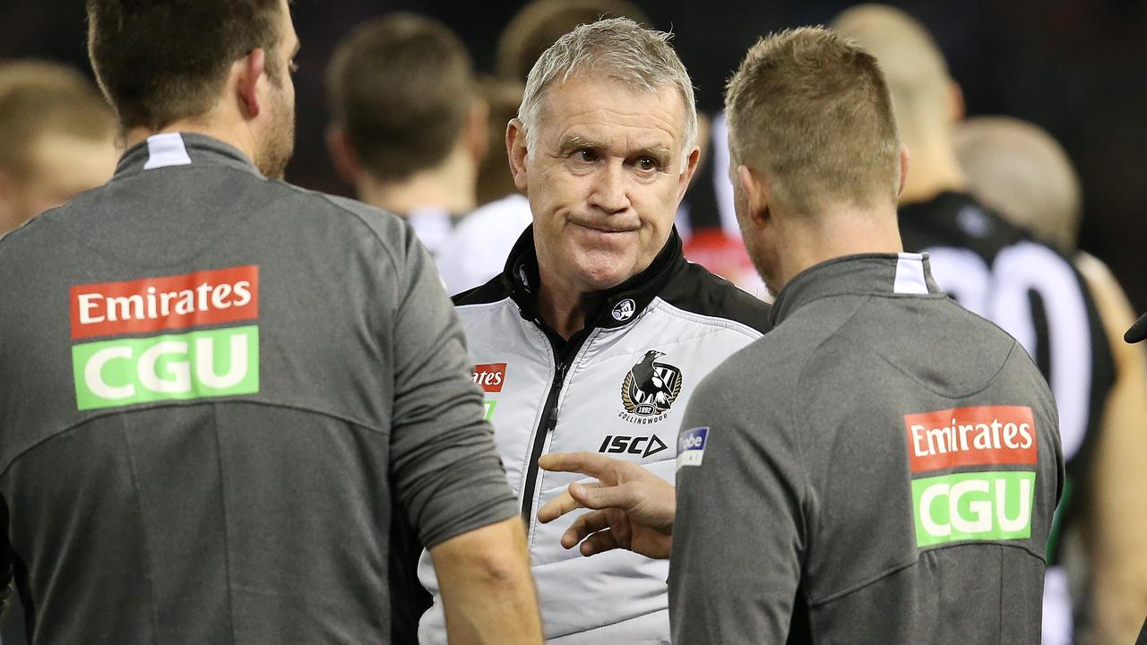 Collingwood footy manager Geoff Walsh has retired. Picture: Michael Klein