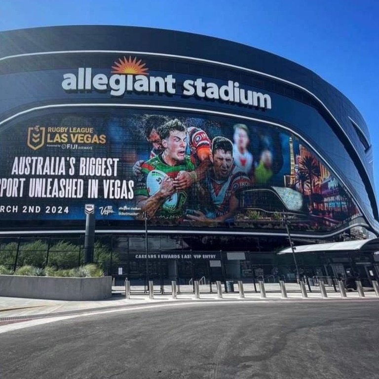 Mitchell wants to turn the Las Vegas venue into Trellegiant Stadium.