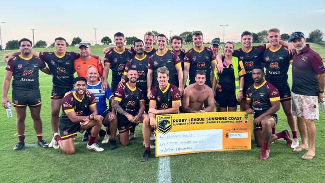 Coolum Colts A-grade crowned 2024 SCGRL 9s champions. Picture: Rugby League Sunshine Coast