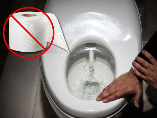 Japanese toilet maker says to hold the toilet paper. Picture: iStock