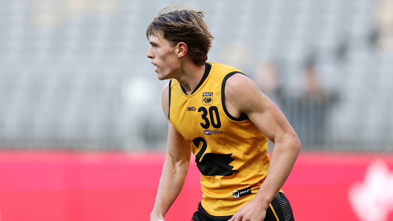 Daniel Curtin of Western Australia. Picture: Will Russell/AFL Photos via Getty Images