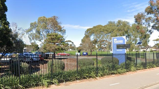 Playford International College. Picture: Google