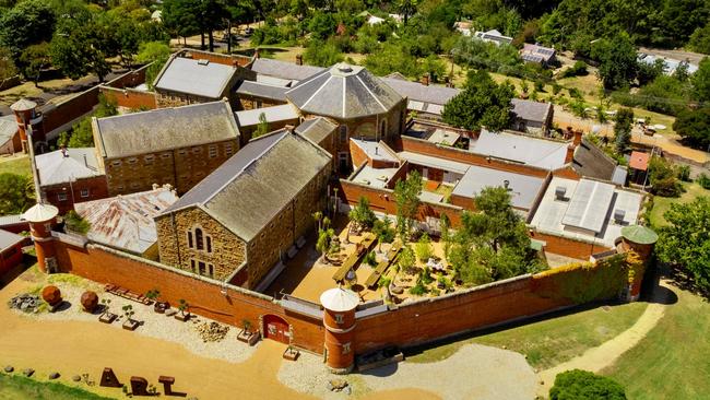 Old Castlemaine Gaol. for herald sun real estate